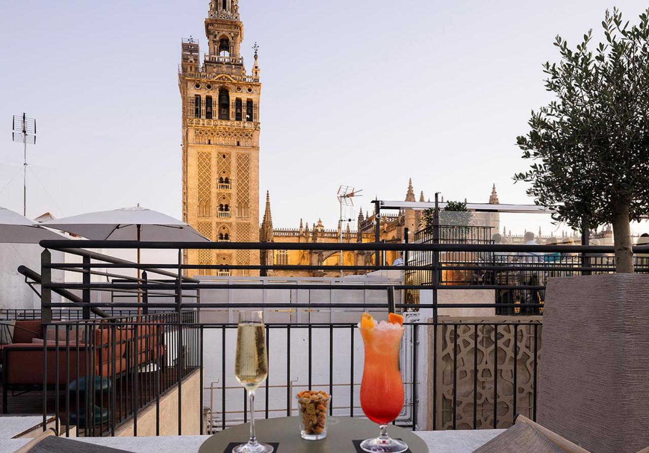 Eme Catedral Mercer Hotel Sevilla Eksteriør bilde Rooftop bar